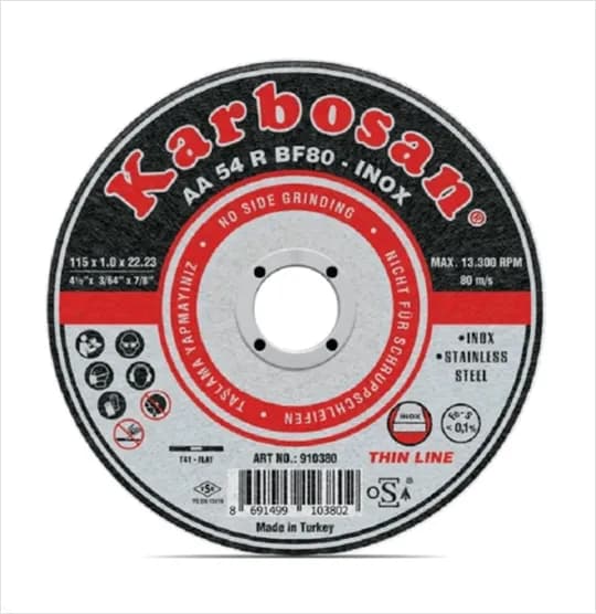 KARBOSAN FLAP DİSK NK 180*22*50 - KRBS18050 (983215)