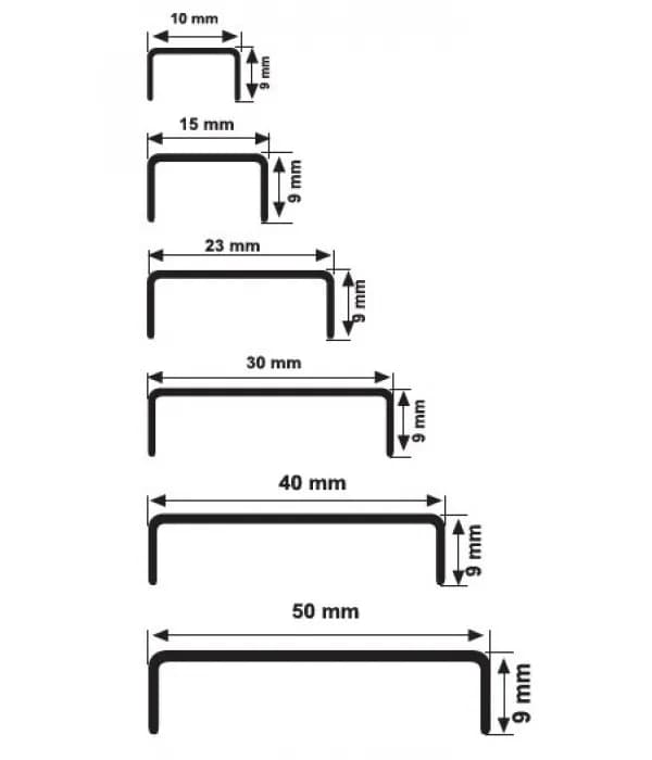23 MM ÇELİK BORDÜR PROFİL SARI AYNA (270cm) - TESBRCL2320
