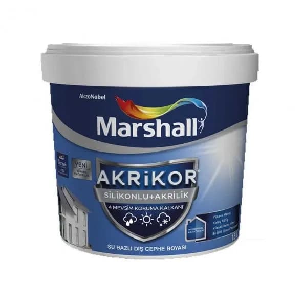 MB AKRİKOR SİLİKONLU+AKRİLİK BC BAZ 1 L - MRS5318164